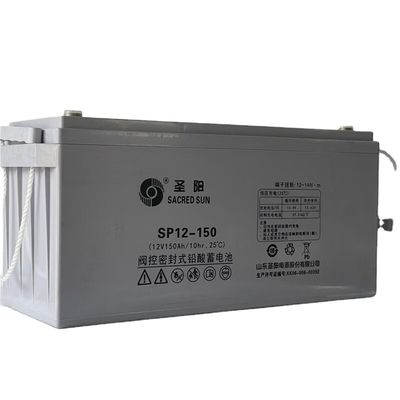 성 태양 조절 SP12-150 납 산성 배터리 12V150Ah UPS 전력 통신
