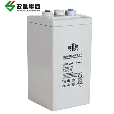 GFM-600 납산 배터리 2V600Ah 181mm UPS 전력 및 태양 에너지 저장용 폭