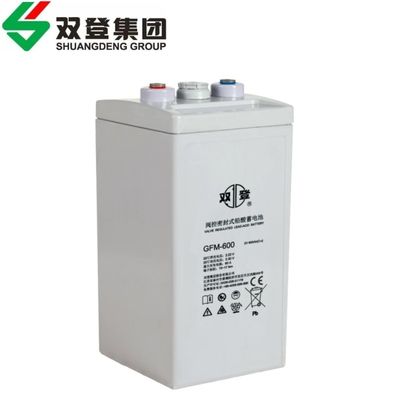 GFM-600 납산 배터리 2V600Ah 181mm UPS 전력 및 태양 에너지 저장용 폭