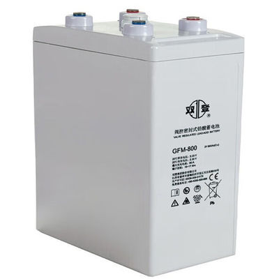 태양 에너지 저장 전력 시스템 Eps를 위한 Shuangdeng GFM-800 2V800Ah 납산 배터리