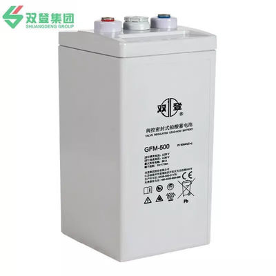 2V500Ah Shuangdeng GFM-500 납산 배터리 UPS 내부 저항 0.41mQ