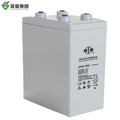 GFM-1000 납산 배터리 2V1000Ah 전원 보안 시스템 너비 181mm 길이 370mm