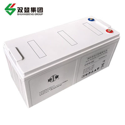 태양광 패널 에너지 저장 전력 시스템용 12V200Ah Shoto 6-GFM-200 납산 배터리