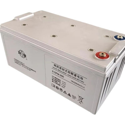 태양광 패널 에너지 저장 전력 시스템용 12V200Ah Shoto 6-GFM-200 납산 배터리
