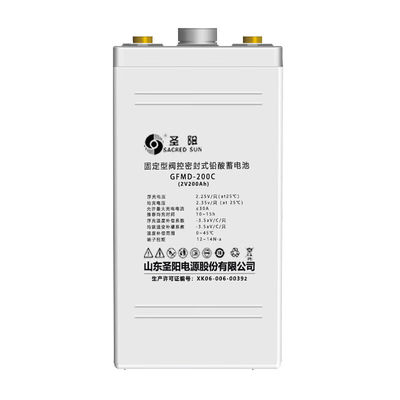 충전 가능한 GFMD-200C 2V200Ah UPS 전원 통신용 심 사이클 납산 배터리