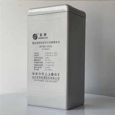 태양 에너지 저장 전력 시스템용 사크러드 선 GFMD-300C 2V300Ah 납산 배터리