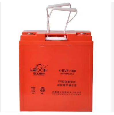 주기 수명 3 년 배터리 유형 심 주기 밀폐 된 AGM LEOC 4-EVF-1808V 전력 전지