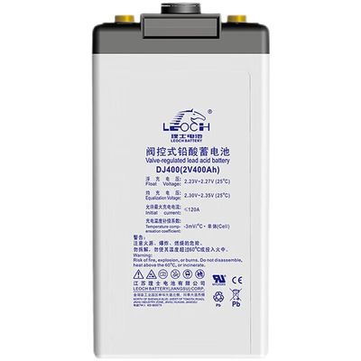 175mm 폭 레오치 배터리 DJ400 납산 배터리 2V400Ah 통신 및 태양광