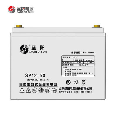 12V120Ah 신성 태양 재생 UPS 전력 통신을위한 밀폐 SP12-120 배터리