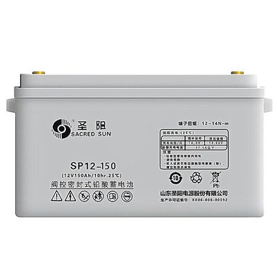 충전 가능 예 신성 태양 심 사이클 SP12-150 납 산성 배터리 12V150Ah 전원 공급