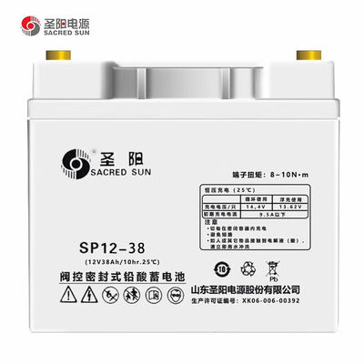 330mm 길이 신성 태양 밀폐 SP12-100 납 산성 배터리 12V100Ah UPS 전력 시스템