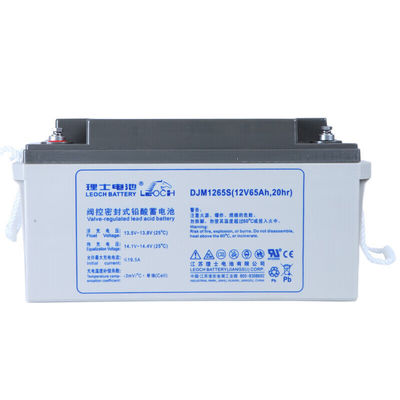 12V65Ah 레오치 배터리 DJM1265S 태양 에너지 저장 전력 시스템 및 UPS 전력